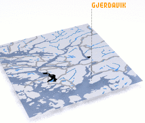 3d view of Gjerdavik