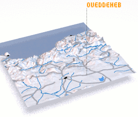 3d view of Oued Deheb