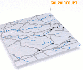 3d view of Gouraincourt