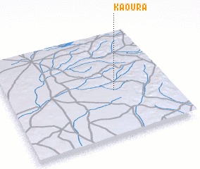 3d view of Kaoura