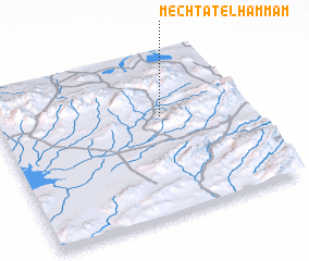 3d view of Mechtat el Hammam