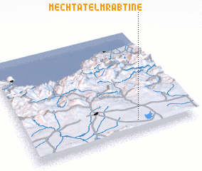 3d view of Mechtat el Mrabtine