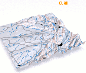 3d view of Claix