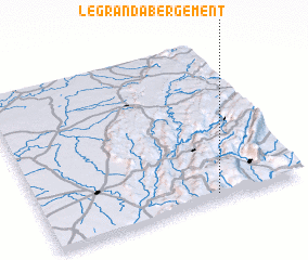 3d view of Le Grand-Abergement