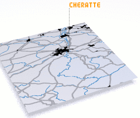 3d view of Cheratte