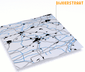 3d view of Dijkerstraat