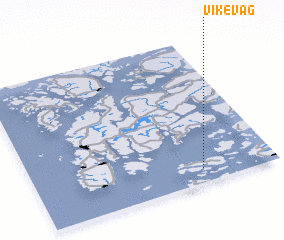 3d view of Vikevåg