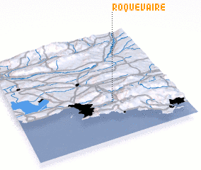 3d view of Roquevaire