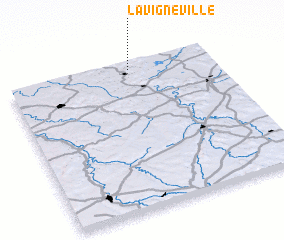 3d view of Lavignéville