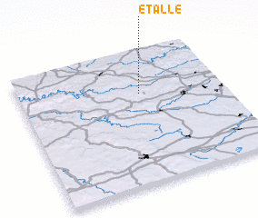 3d view of Étalle