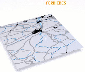 3d view of Ferrières