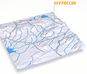 3d view of Kef Fercha