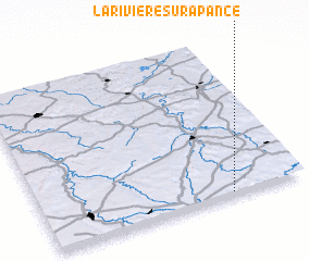 3d view of Larivière-sur-Apance