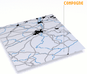 3d view of Compogne