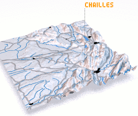 3d view of Chailles