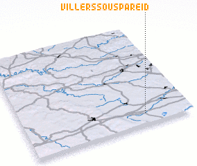 3d view of Villers-sous-Pareid