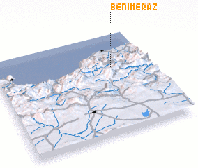 3d view of Beni Meraz