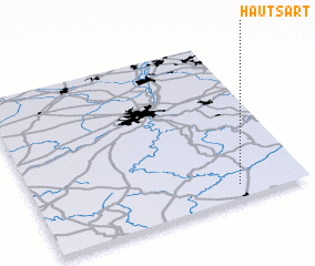 3d view of Haut Sart