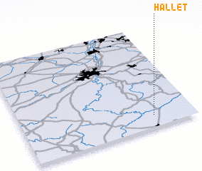 3d view of Hallet