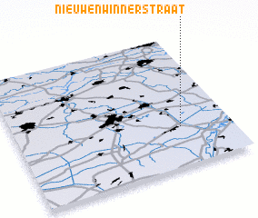 3d view of Nieuw- en Winnerstraat
