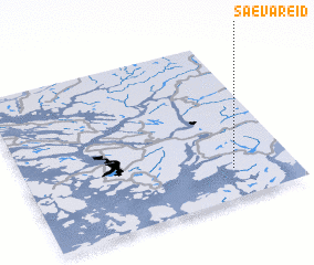 3d view of Sævareid