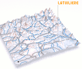 3d view of La Tuilière