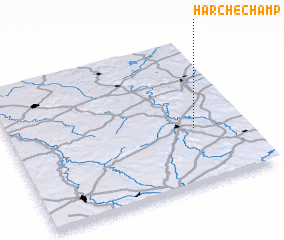 3d view of Harchéchamp