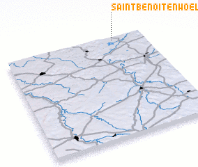 3d view of Saint-Benoît-en-Woëvre