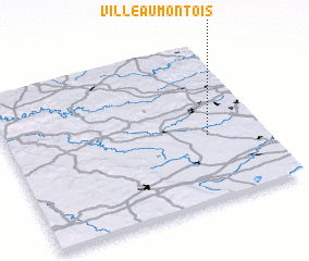 3d view of Ville-au-Montois