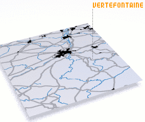 3d view of Verte Fontaine