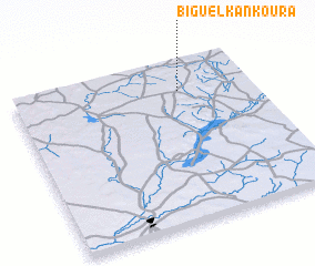 3d view of Biguel Kankoura