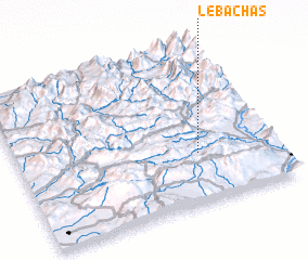3d view of Le Bachas