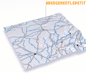 3d view of Abergement-le-Petit