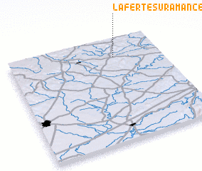 3d view of Laferté-sur-Amance