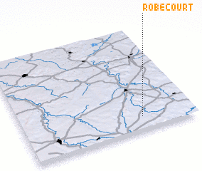 3d view of Robécourt