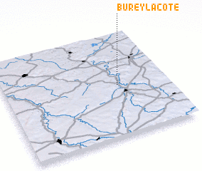 3d view of Burey-la-Côte