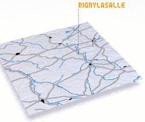 3d view of Rigny-la-Salle