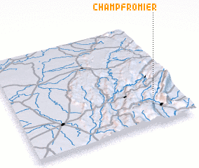 3d view of Champfromier