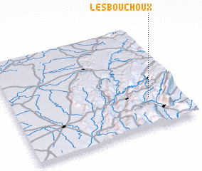 3d view of Les Bouchoux