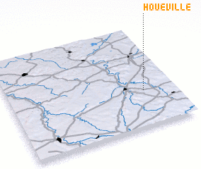 3d view of Houéville