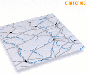 3d view of Châtenois