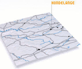 3d view of Hondelange