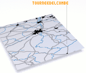 3d view of Tournée del Combe