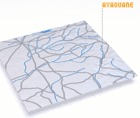 3d view of Ayaouane
