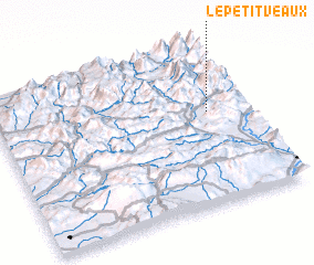 3d view of Le Petit Veaux