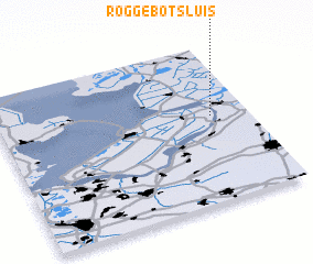 3d view of Roggebotsluis