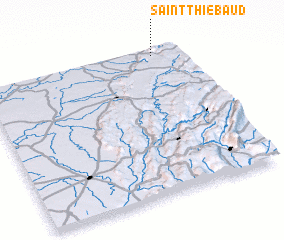 3d view of Saint-Thiébaud