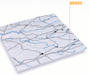 3d view of Anoux