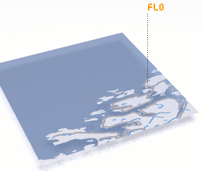 3d view of Flø