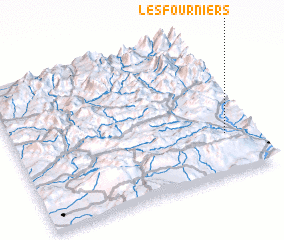 3d view of Les Fourniers